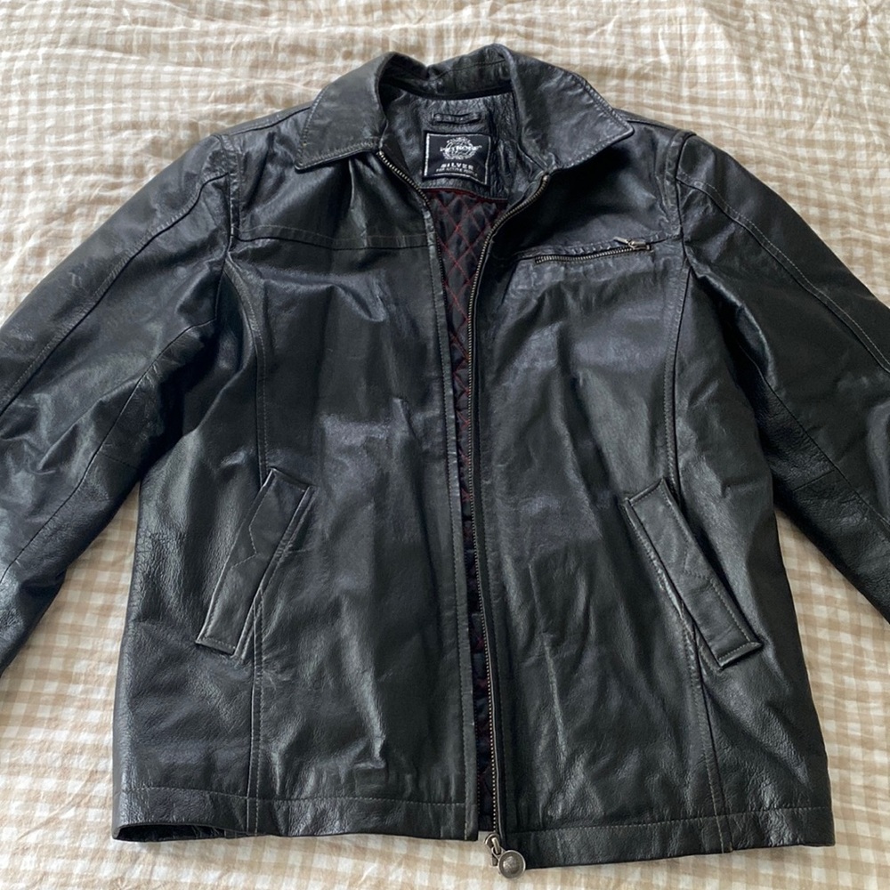 Petroff Benton vintage genuine leather jacket